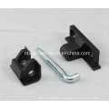 Black Industrial Removal Cabinet Hinge